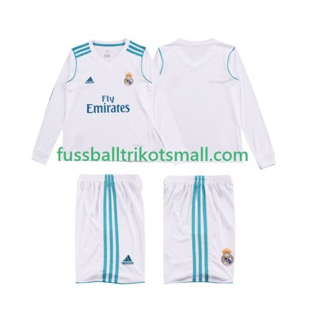 Fußballtrikots Real Madrid 2017 Retro Kinder 2018 Langarm Heimtrikotsatz kaufen